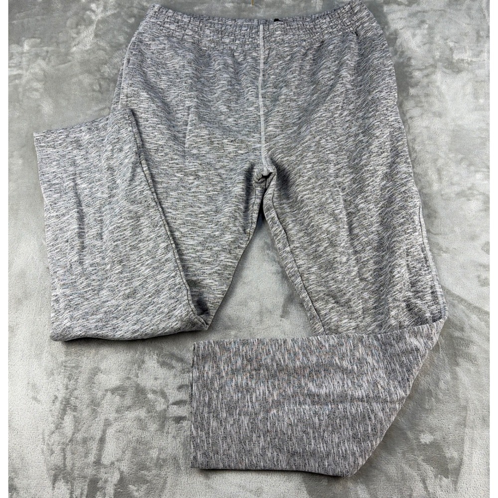 Adidas Cross-Up Pant Mens XL Grey Heather Space Dye Basketball Joggers NEW